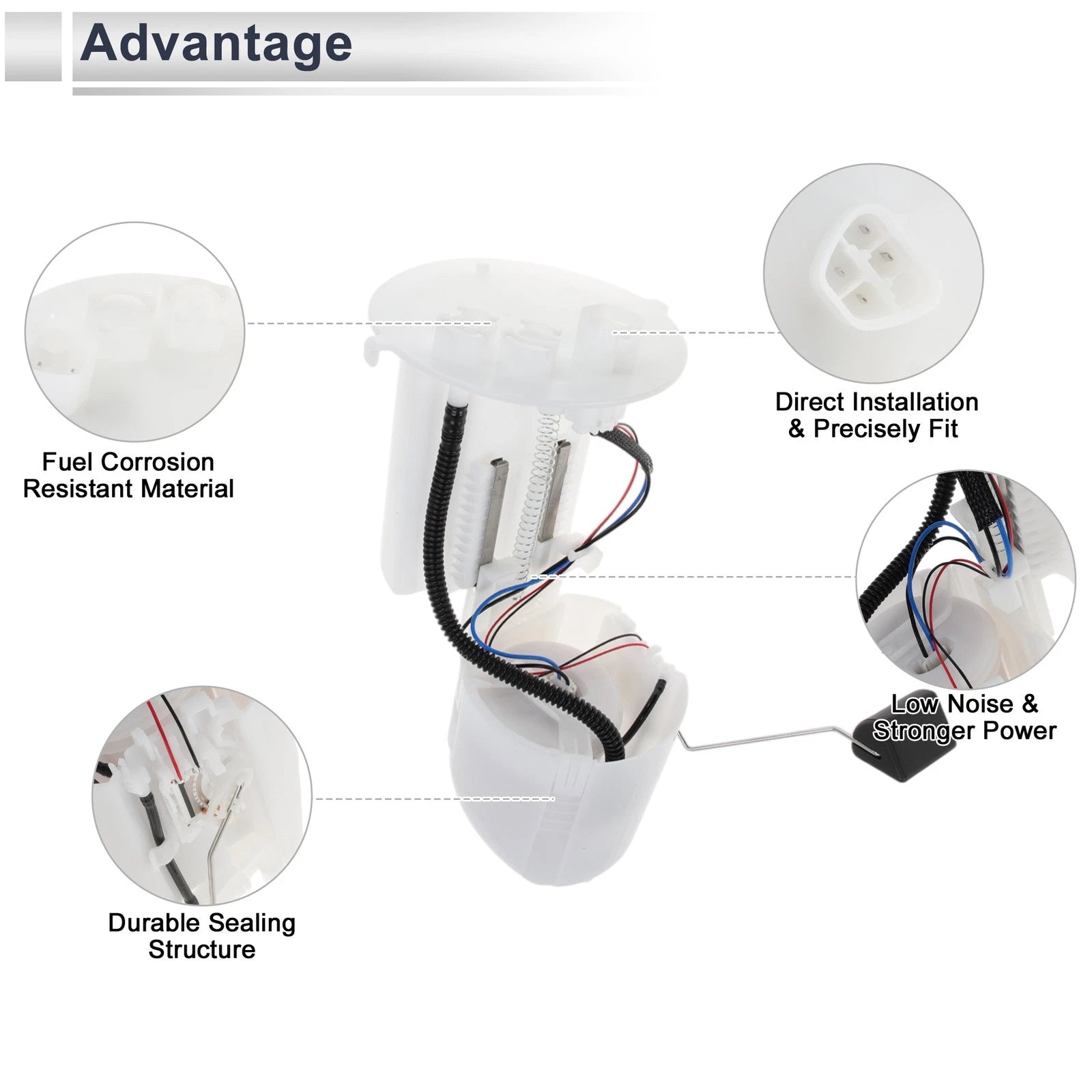 Fuel Pump Assembly for Toyota Prius (2010–2015) No. 7702047081