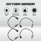 Set of 4 Oxygen O2 Sensors for Lexus LS460 (2007–2012) Upstream/Downstream