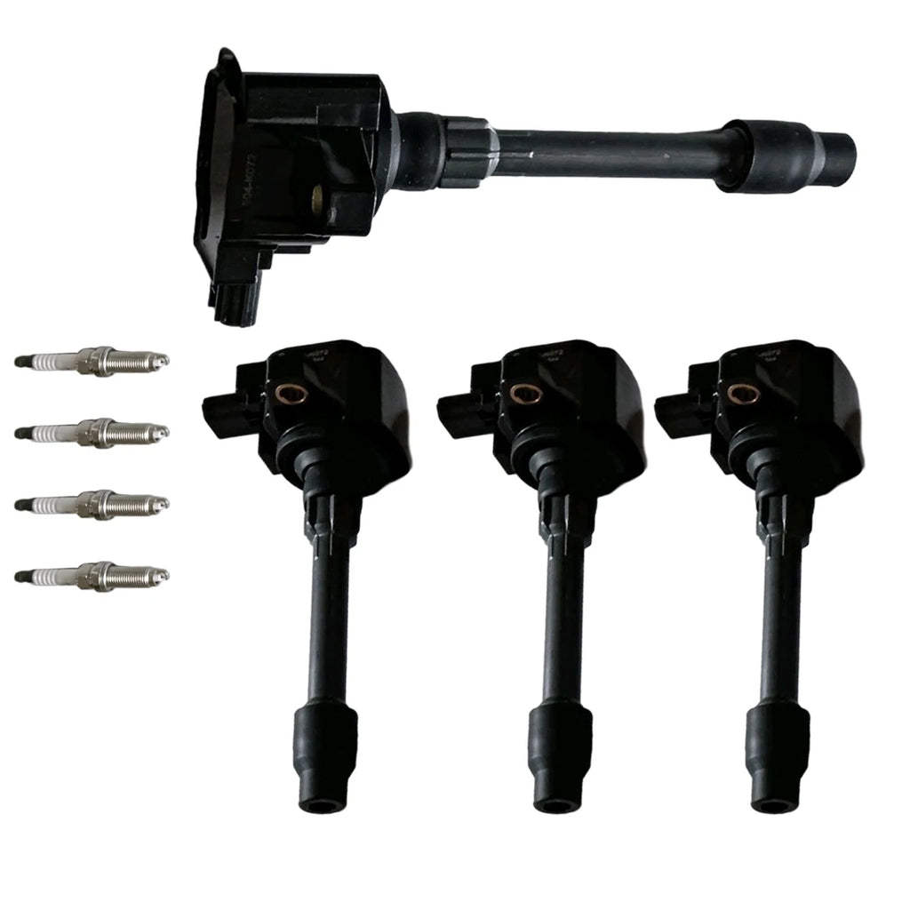 Set of 4 Ignition Coils & Spark Plugs for Honda Accord (2018–2021)