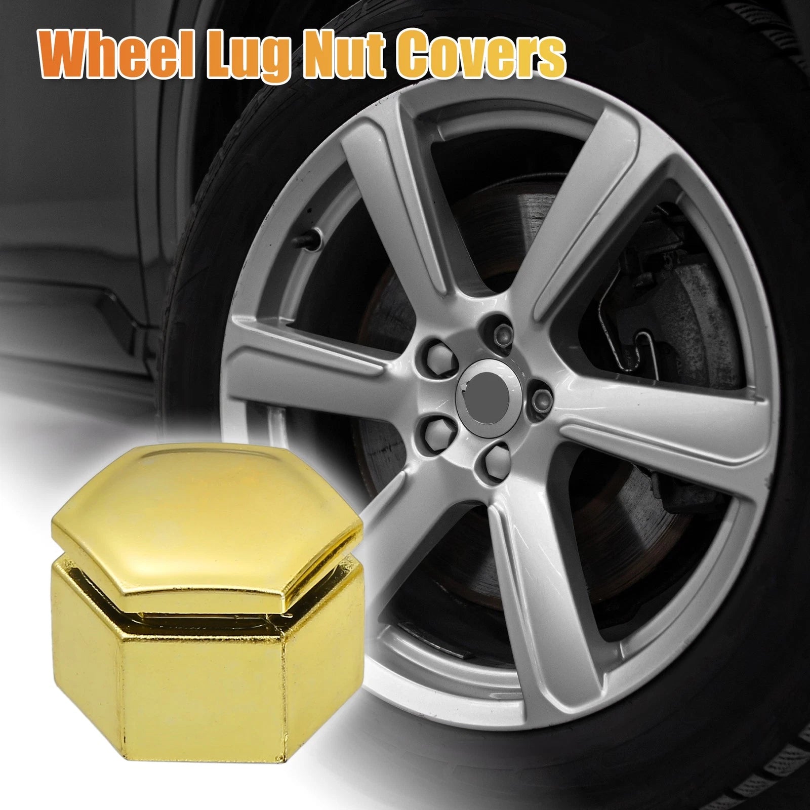 20 Pcs Wheel Lug Nut Covers for Land Rover Range Rover Sport (2005–2013)