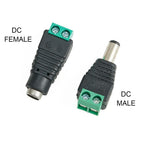 10 Pack Male Female Screw Terminal DC Power Adaptors