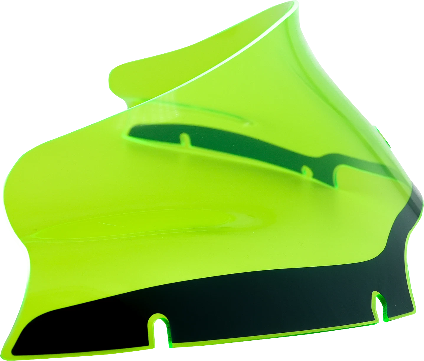 Klock Werks Kolor Flare Windshield 6" Green Ice for FLTR (2014–2023) KWW-01-0631