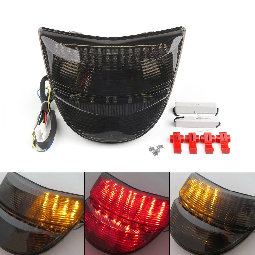 Integrated LED TailLight Turn Signals for Honda CBR 954 (2002–2003) Smoke