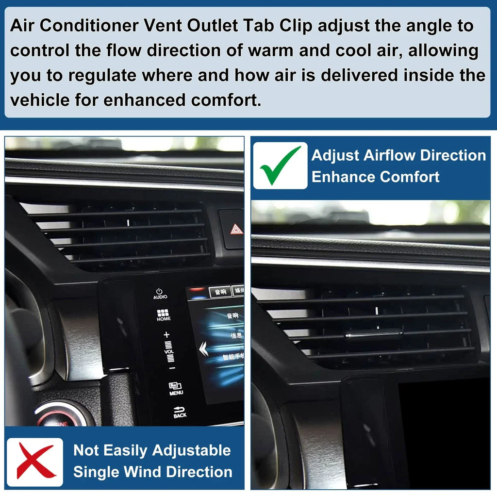 Vent Outlet Tab Clip for Mercedes-Benz GLE GLS Class Front Center Console