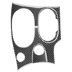 Carbon Fiber Center Console Gear Shift Panel Trim for Chevrolet Corvette C6 (2005–2013)