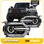 LED Headlight Assembly for Ford Bronco Sport (2021–2025)