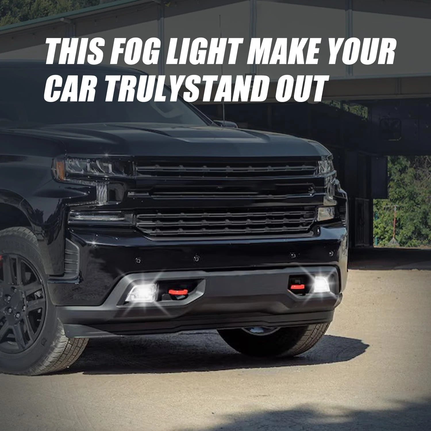 2X LED Fog Lights for Chevy Silverado (2019-2023)