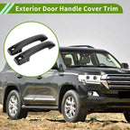 Set of 2 Exterior Door Handle Cover Trim for Toyota FJ Cruiser (2007–2022) Matte Black
