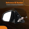 Heated Left Side Mirror for Toyota Highlander XLE/SE (2014–2018) TY174ELS