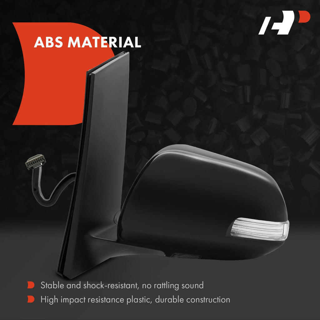 Power Fold Blind Spot Driver Side Mirror for Toyota Sienna (2013-2017)