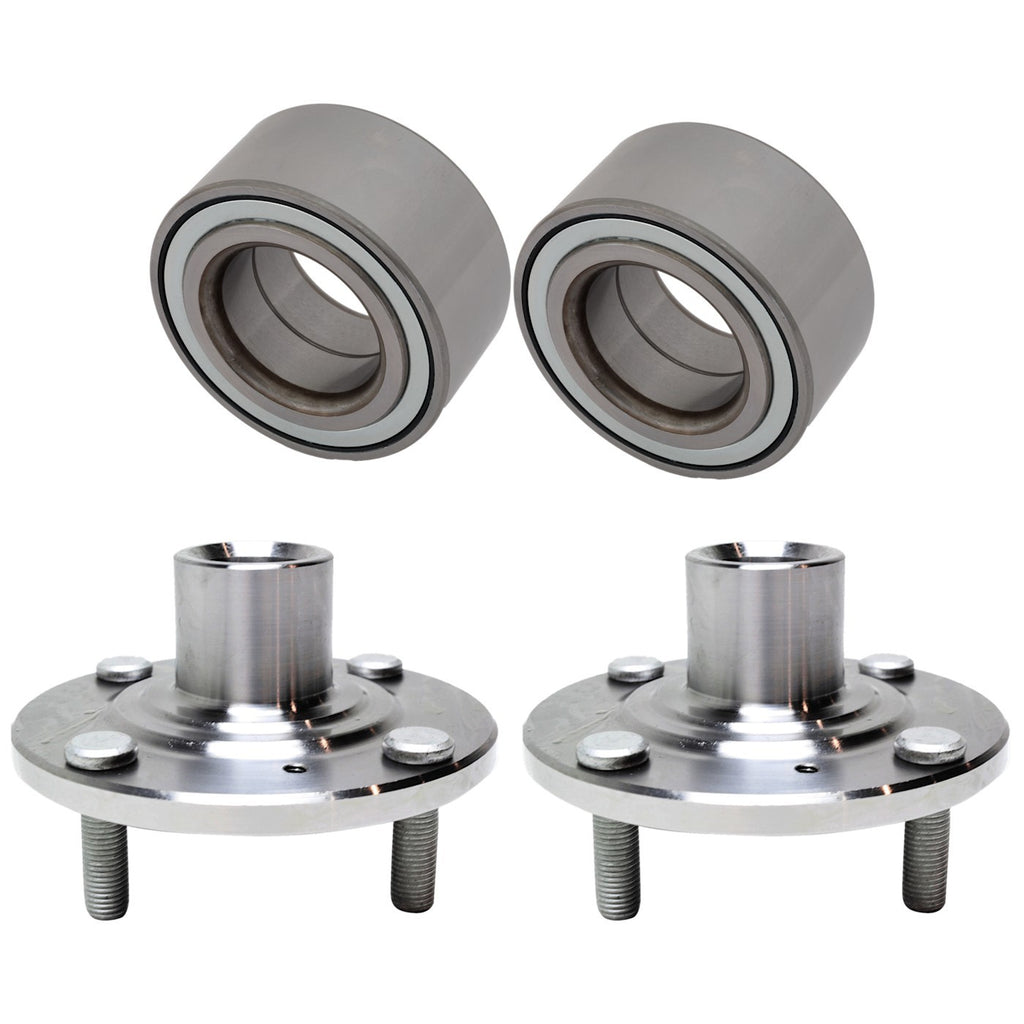2X Wheel Hubs for Honda Accord (Front Driver & Passenger Side)