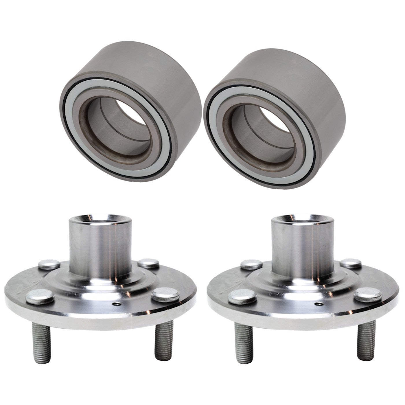 2X Wheel Hubs for Honda Accord (Front Driver & Passenger Side)
