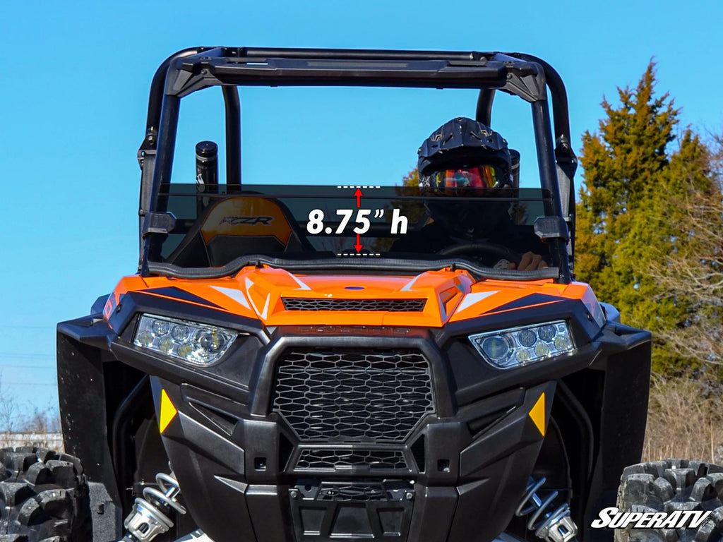 Half Windshield for Polaris RZR XP 1000 (2014–2018) - Clear Standard