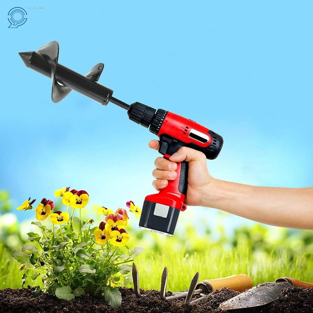 3" Auger Drill Bit for Garden Plants Bulb Post Hole Digger