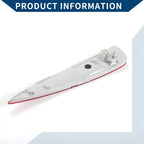 Rear Left Bumper Reflector for Toyota Yaris (2012–2014) Red