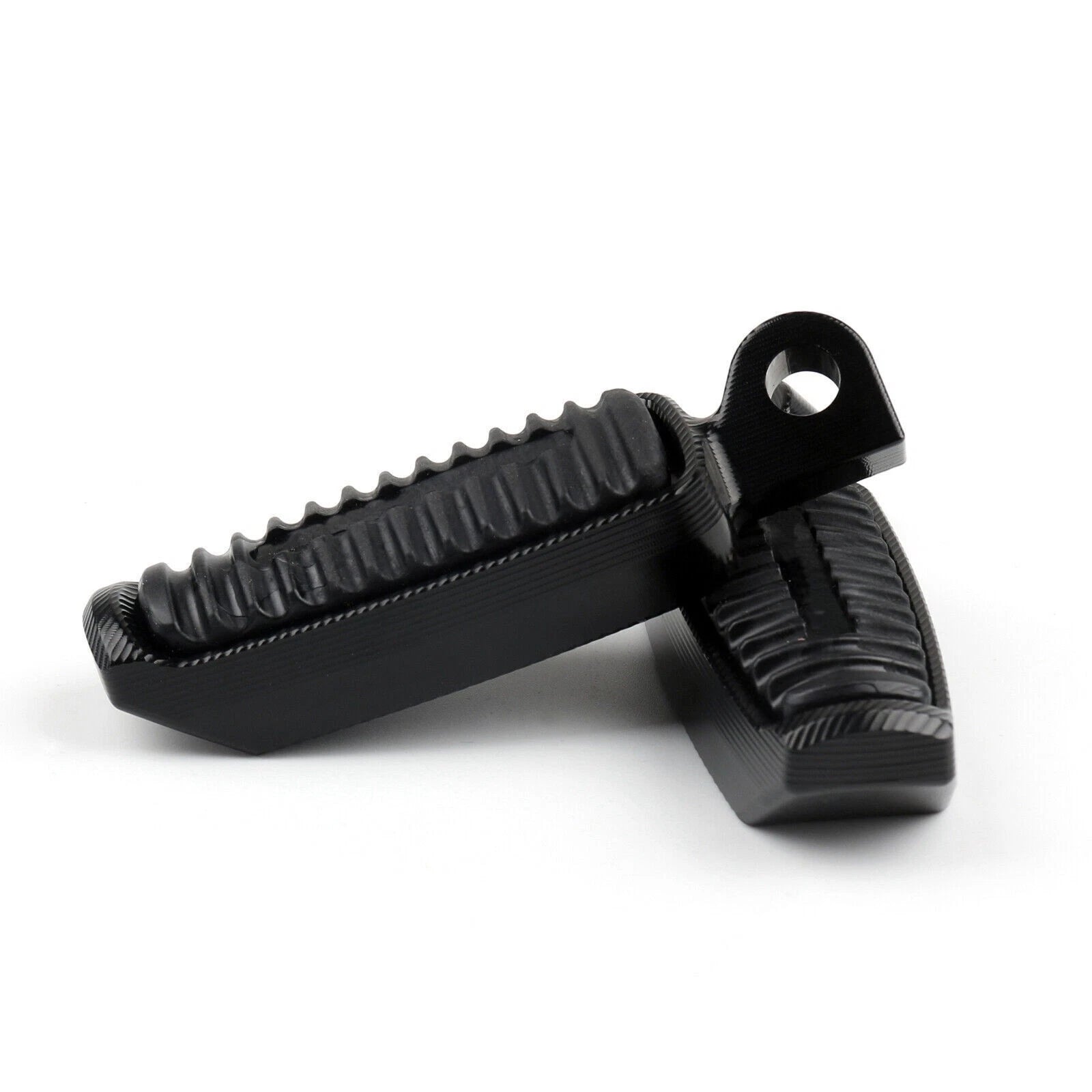 Black 45 Degree Foot Pegs for Harley Sportster XL 883 XL 1200 V-Rod (2004–2023)