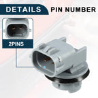 License Plate Light Socket for Toyota Tacoma (1995–2004) 2 Pins No.9006909005