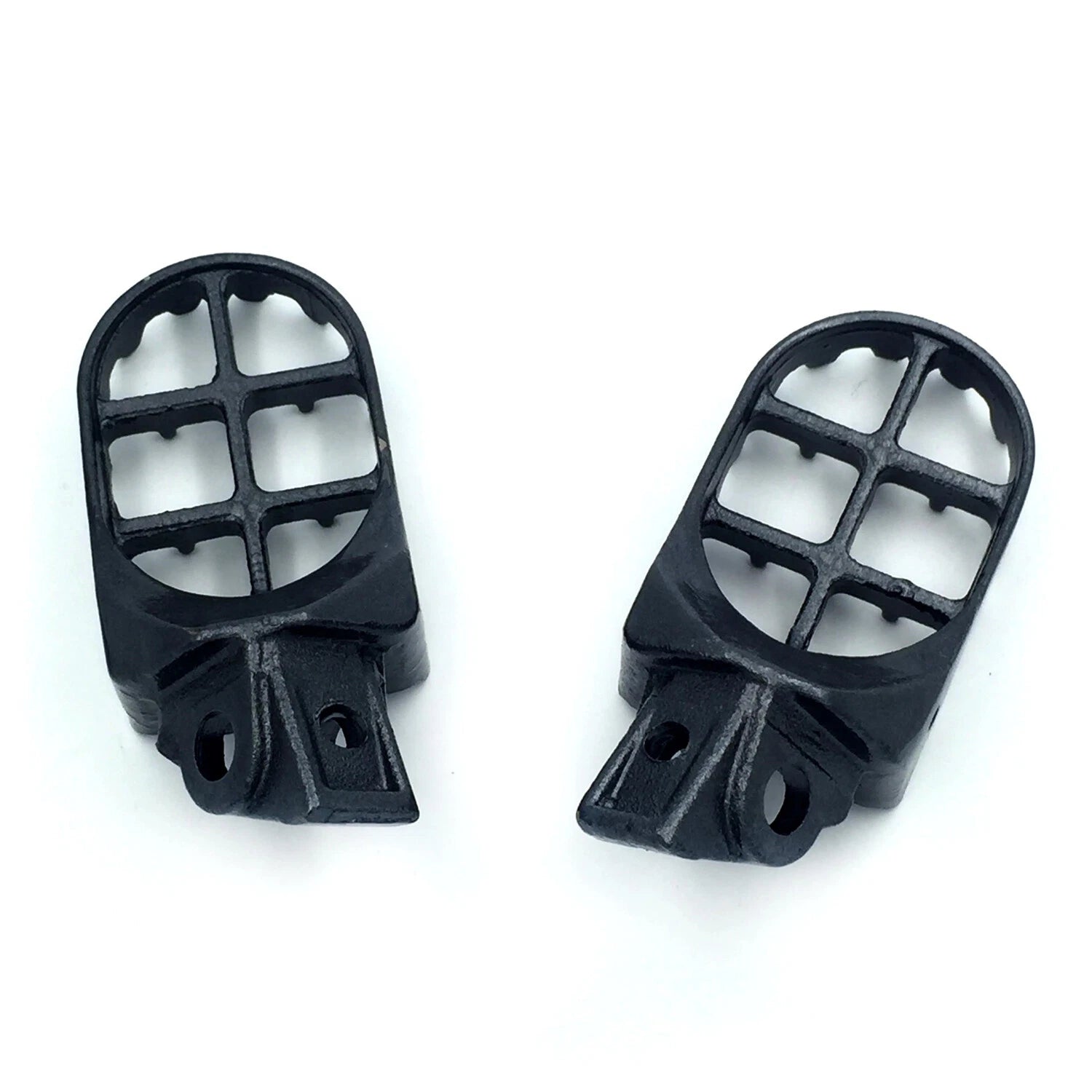 Set of 2 Steel Foot Pegs for Kawasaki KX65 KX85 KX100 KX80 Suzuki RM100