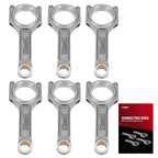 4340 Steel Connecting Rods for BMW 135i 335i 535i N54B30 (2006–2013) 145mm