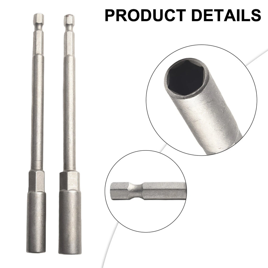 Heavy Duty Hex Socket Nut Driver Set (150mm Length)