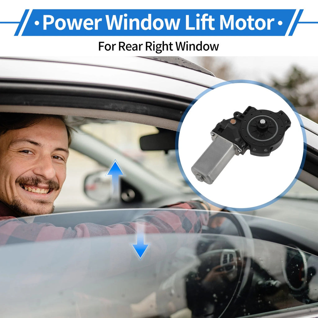 Rear Right Power Window Regulator Lift Motor for Hyundai Santa Fe (2007–2012)