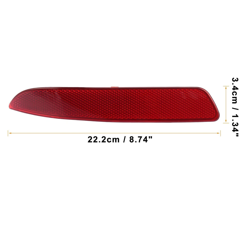 Rear Bumper Reflector Strip Cover Left for BMW X5 (2007–2013) 63217158949