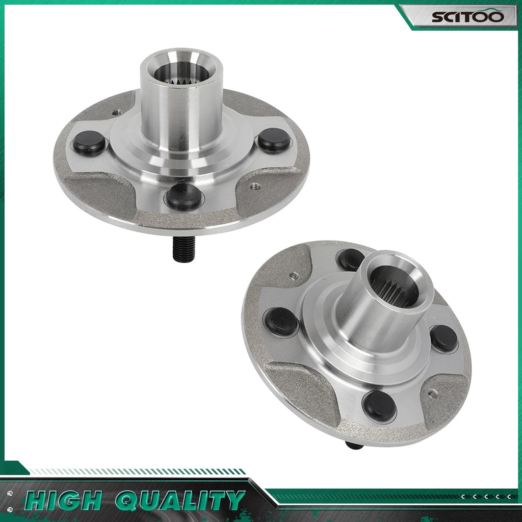 2X Front Wheel Hub for Honda Civic (2001–2005) 930-456 W/Axle Nut