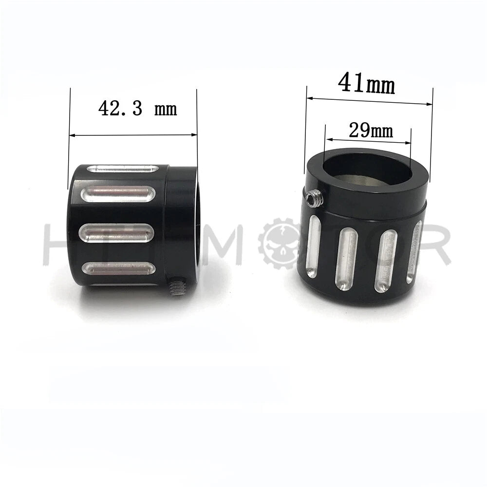 29mm Front Axle Nut Cover Cap for Harley Yamaha Honda Kawasaki (All Years)