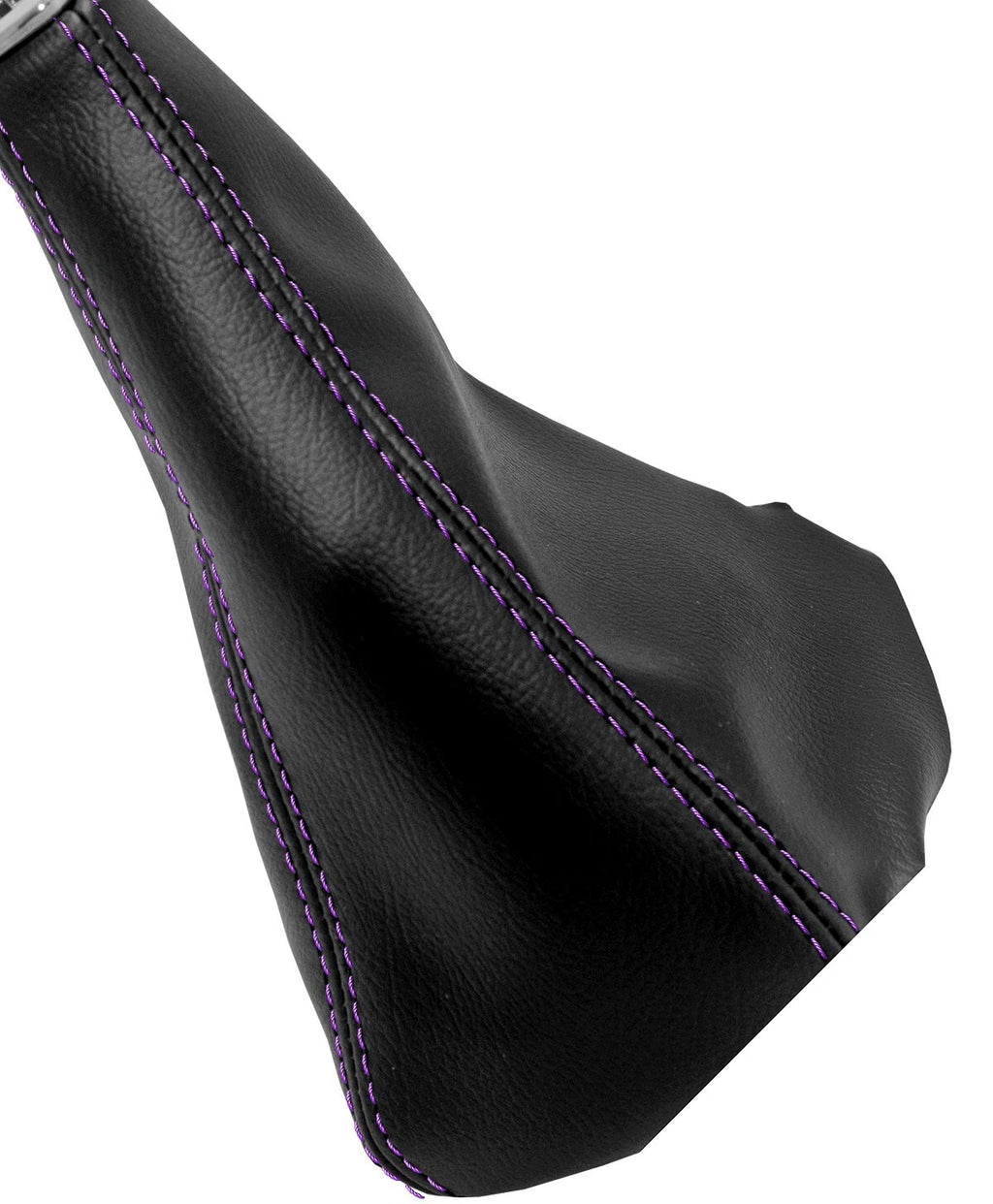 Manual Shift Boot for Honda Accord (1994–2002) Black Purple Stitch