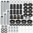 Set of 2 Rear Upper & Lower A-Arm Bushing Shaft Kit for Honda Rincon TRX650 TRX680 (2003–2014)