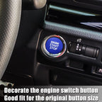Auto Engine Start Stop Button Cover for Toyota Crown Royal GRS21 (2012–2018) Blue 767153060984