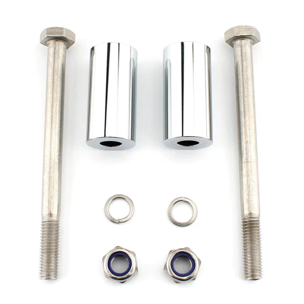 2" Chrome Handlebar Risers for Kawasaki Vulcan 800 900 1500 1600 2000