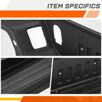 Rear Bumper Step Pad for Ford Ranger (2019–2023) w/Parking Sensor Holes, Towing Pkg