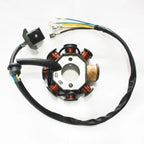 8 Poles Magneto Flywheel Stator for 150cc 200cc 250cc Engine ATV (PIT Quad)