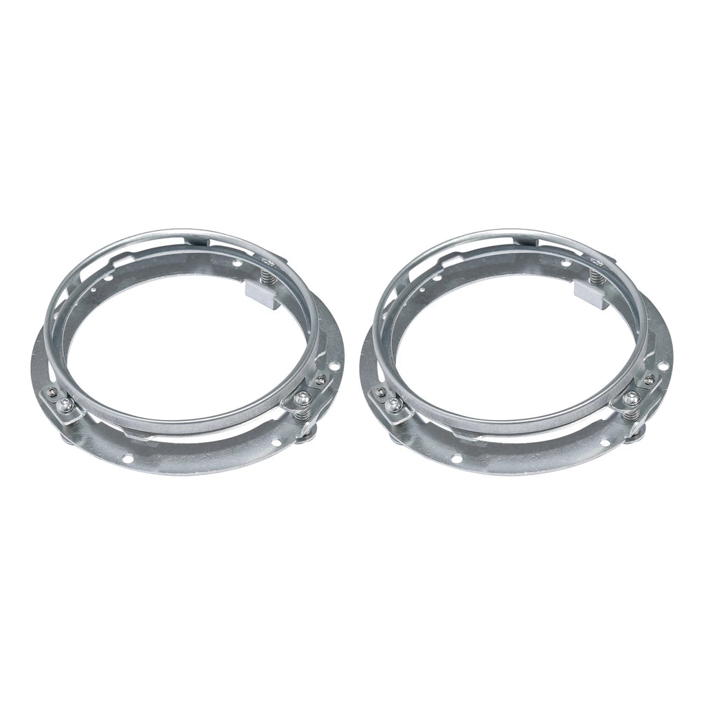 2X 7" Headlight Mount Bracket Ring for Harley Touring (1994–2013) Softail (1991–2013)
