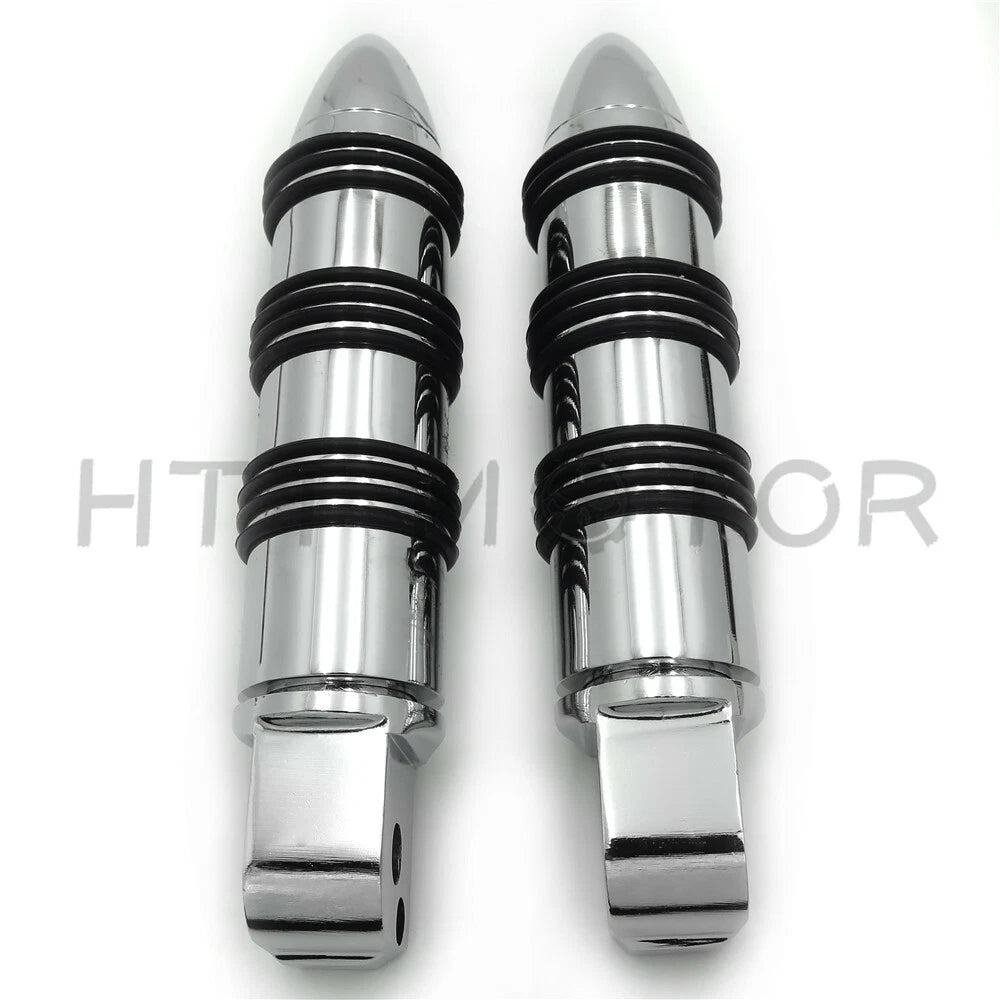 Chrome Stick FootPeg for Harley Softail Slim FLSL Breakout FXBR (2018–2023)