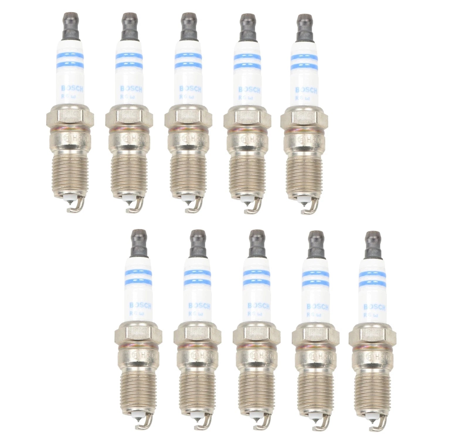 Set of 10 Spark Plugs for Acura Chevy Ford Honda Mazda Pontiac