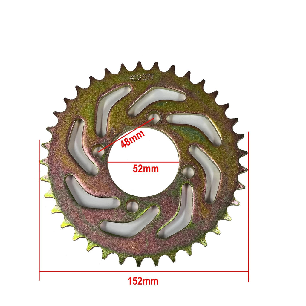 37T Rear Sprocket Cog for Thumpstar Atomic Dirt Bike (70/110/125cc)
