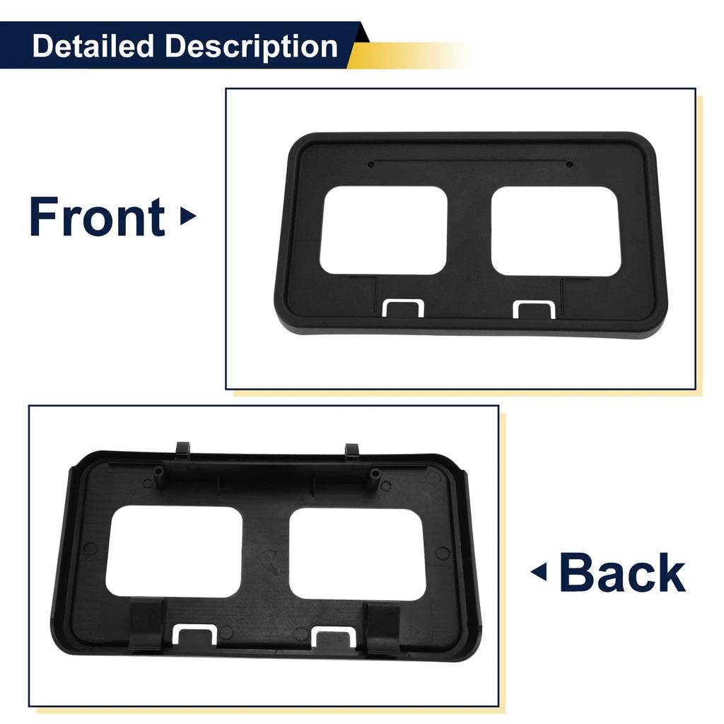License Plate Frame for Ford F-250 F-350 F-450 F-550 Super Duty (2011–2016)