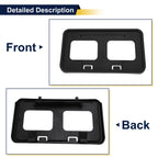 License Plate Frame for Ford F-250 F-350 F-450 F-550 Super Duty (2011–2016)