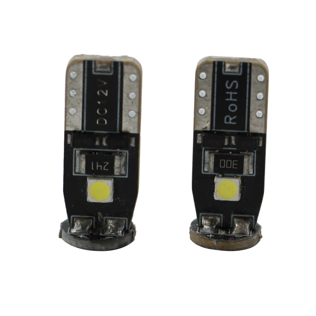 Smoke Front Bumper Side Marker Lights with LED Bulbs for Honda Civic (2016–2020)