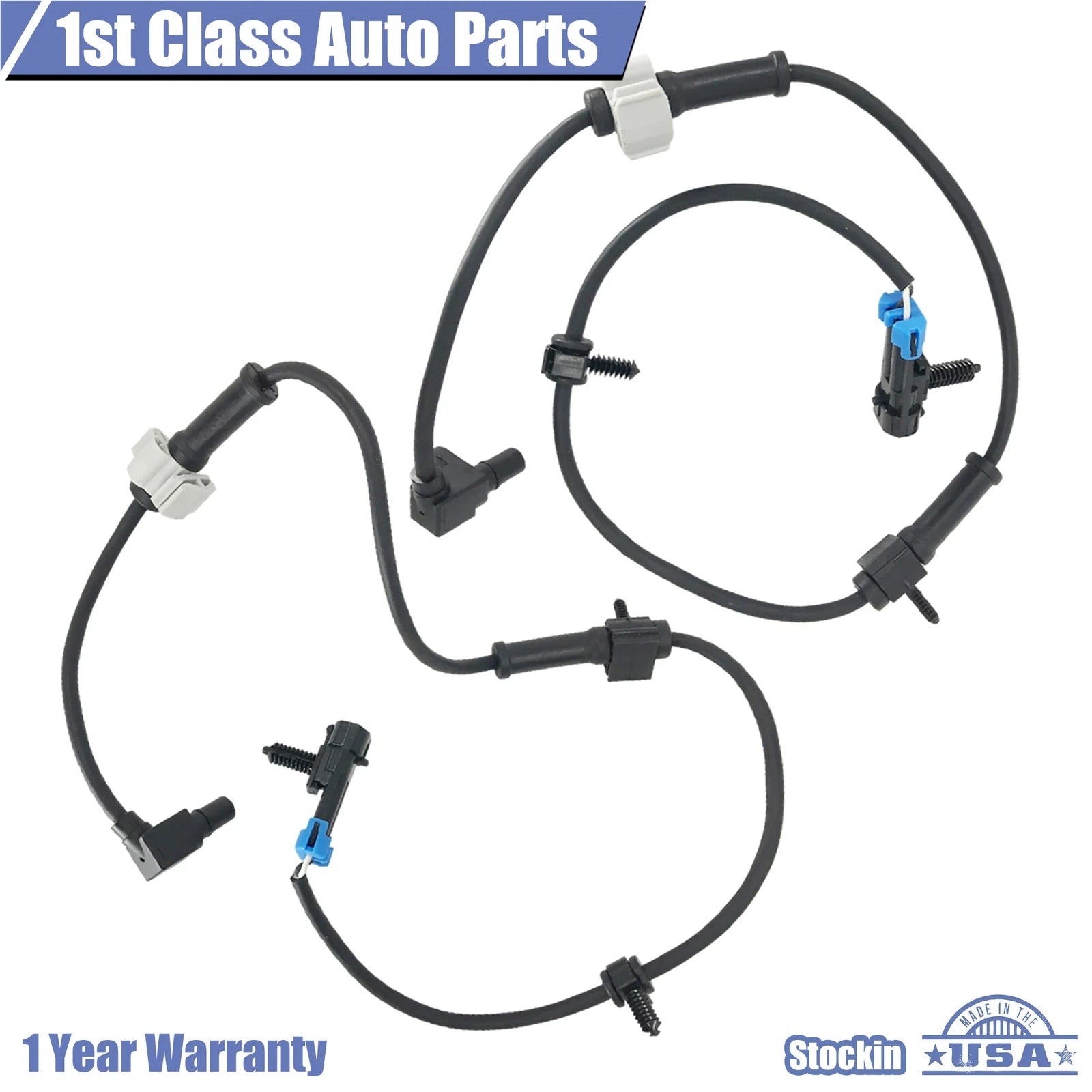 Set of 2 ABS Wheel Speed Sensors for Express 1500