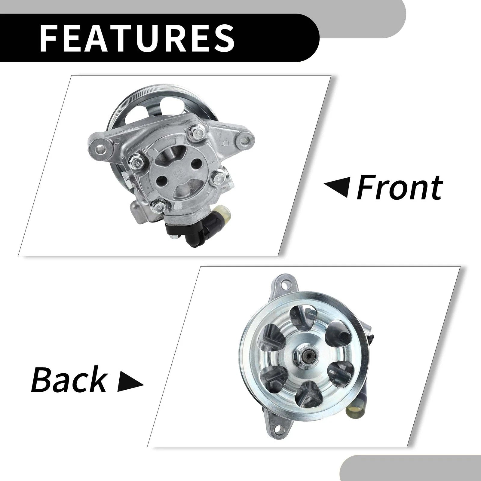 Power Steering Pump with Pulley for Honda Civic (2006–2011) No. 56110RNA305