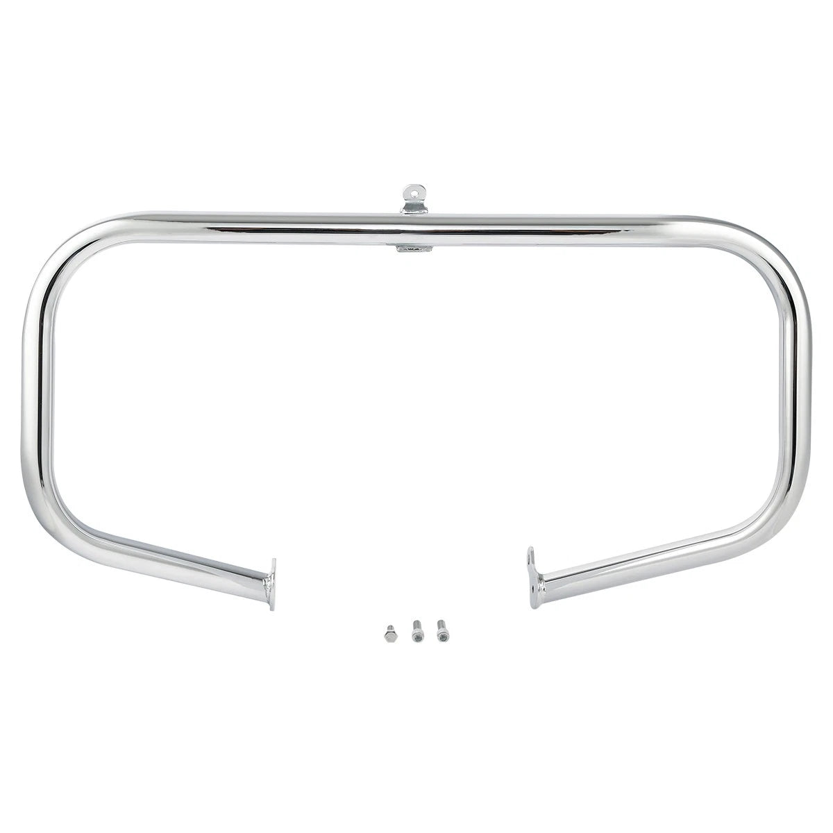 Chrome Highway Engine Guard Crash Bar Foot Pegs for Harley Touring (2009–2024)