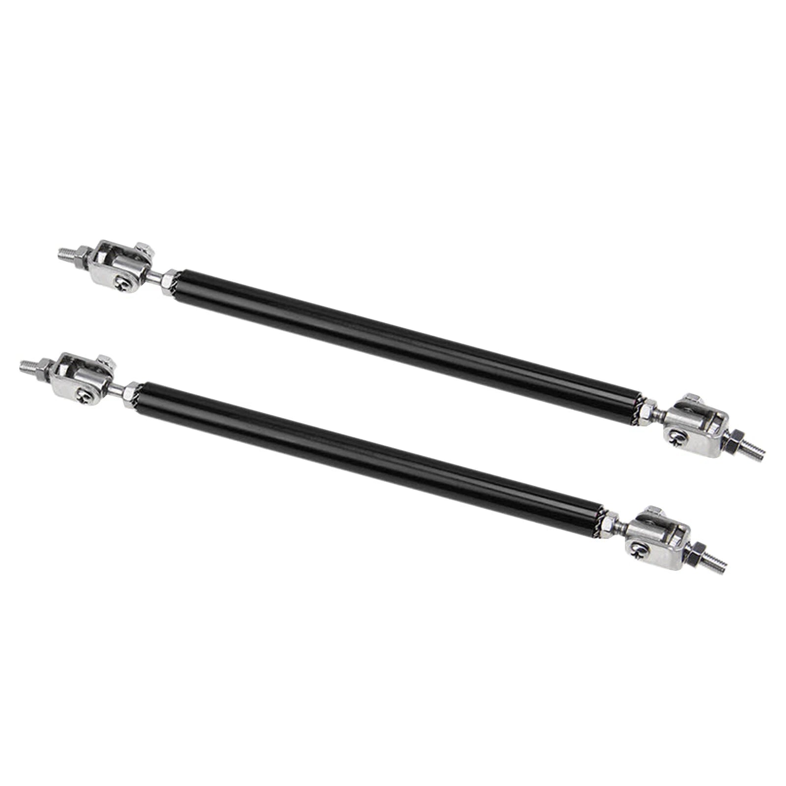 For Honda Civic (2016-2021) Adjust Black 6"-9" Strut Rod Front Bumper Lip