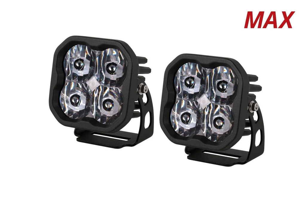 Diode Dynamics SS3 SAE Fog LED Pod Lights for Toyota Tacoma (2016–2023)
