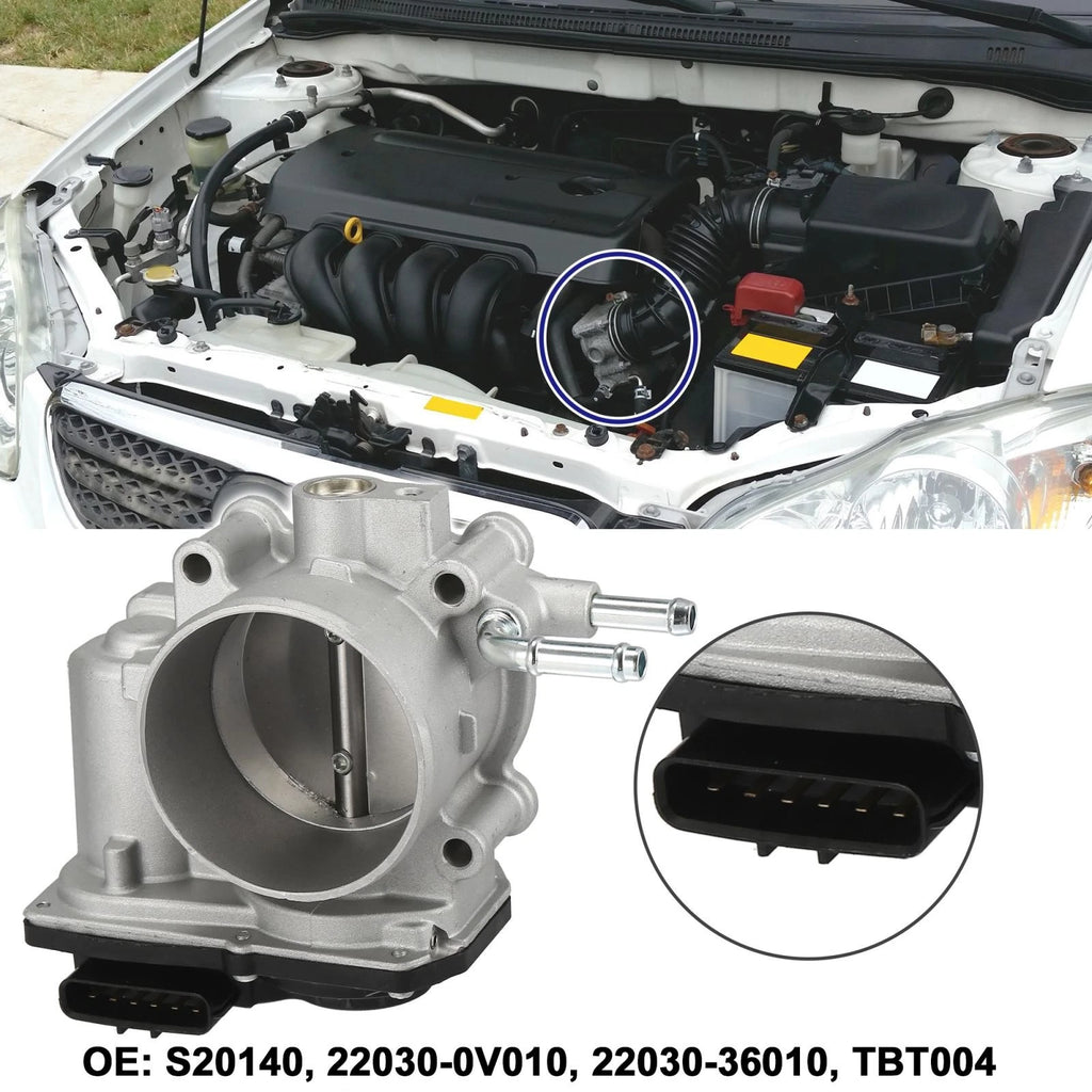 Electronic Throttle Body Assembly for Toyota RAV4 Camry Venza Sienna (2013–2018)