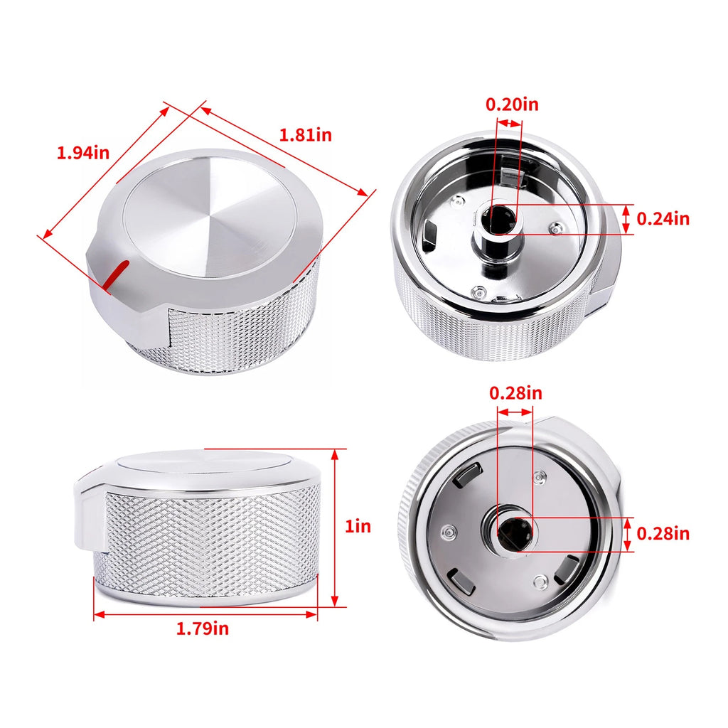 Burner Control Knob for Whirlpool KitchenAid Oven (2010–2023)