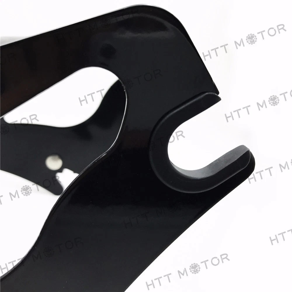Gloss Black Detachable Luggage Rack for Harley Road King Street Glide (2009–2016)