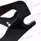Gloss Black Detachable Luggage Rack for Harley Road King Street Glide (2009–2016)